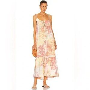 Natalie Martin January Dress Sunrise Tie Dye